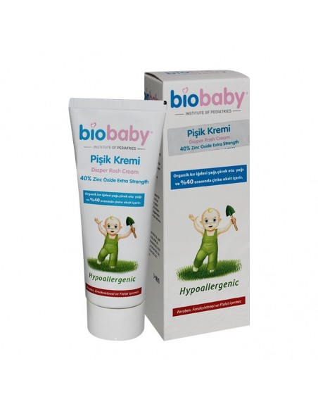 Biobaby Pişik Kremi %40 Çinko 75 ml