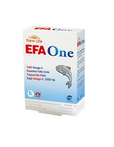 New Life EFA One 1200 mg 45 Kapsül