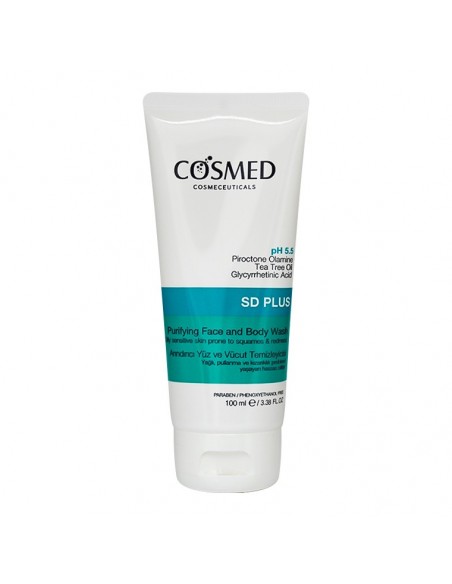 Cosmed SD Plus Purifying Face And Body Wash 100 ml Arındırıcı Yüz ve Vücut Temizleyicisi