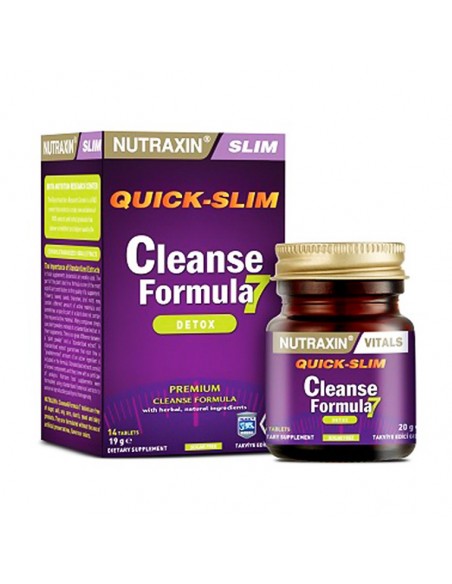 Nutraxin Cleanse Formula 7 14 Tablet