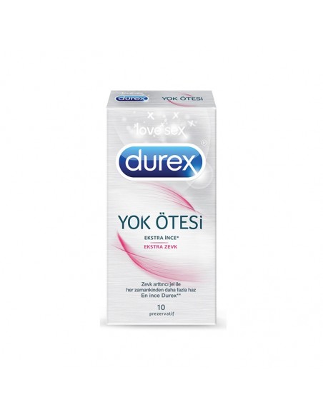 Durex Yok Ötesi Ekstra İnce Ekstra Zevk Prezervatif 10'lu