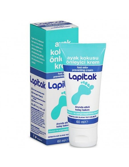 Lapitak Ayak Kokusu Önleyici Krem 60ml