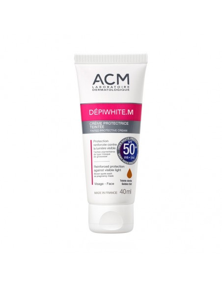 Acm Depiwhite.M Tinted Protective Cream SPF 50 40 ml - Lekelere Karşı Koruyucu Krem