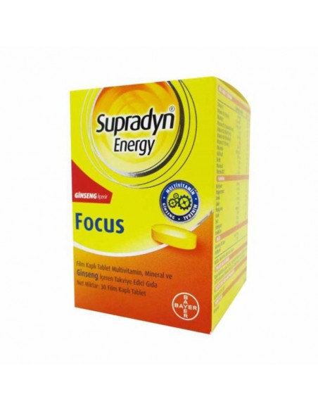 Supradyn Energy Focus 30 Tablet