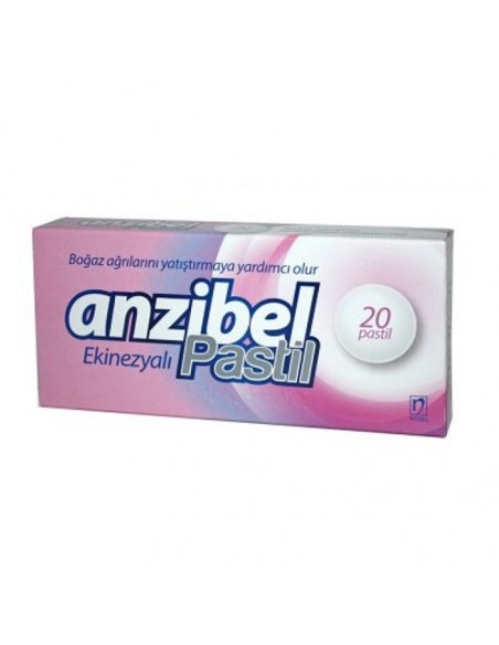 Anzibel Ekinezyalı 20 Pastil