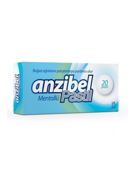 Anzibel Mentollü 20 Pastil