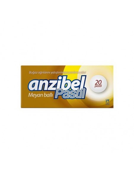 Anzibel Meyanballı 20 Pastil