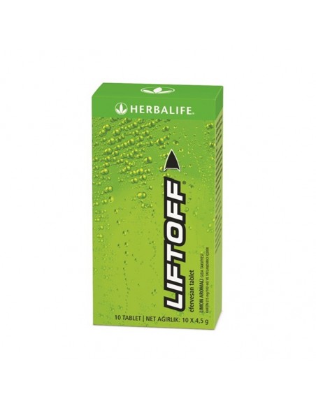 Herbalife Liftoff Efervesan İçecek Limon Aromalı 10x4,5 g