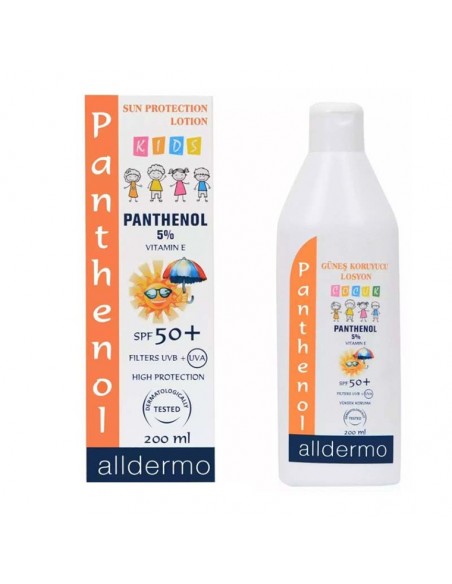 Alldermo Çocuk Güneş Losyonu SPF50 200 ml