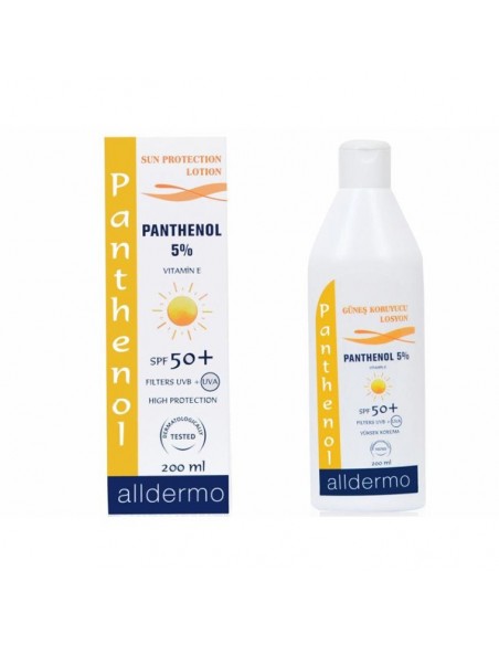 Alldermo Panthenol Güneş Losyonu SPF50 200 ml