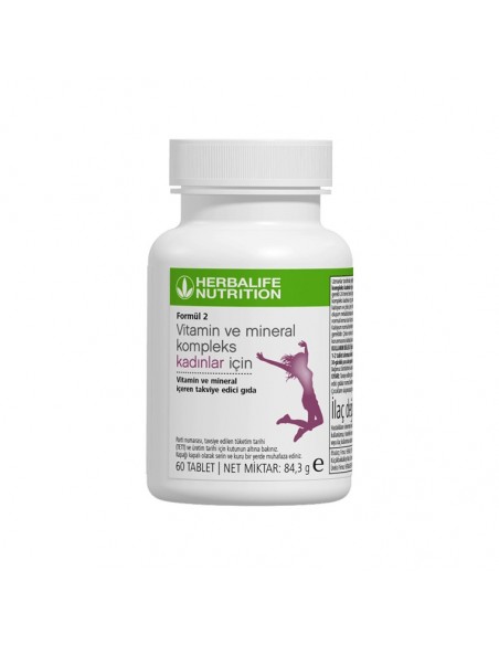 Herbalife Formül 2 Vitamin Ve Mineral Kadınlar İçin 60 Tablet