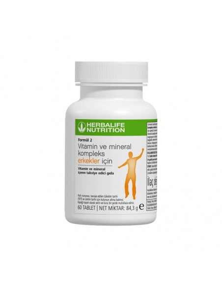 Herbalife Formül 2 Vitamin Ve Mineral Erkekler İçin 60 Tablet