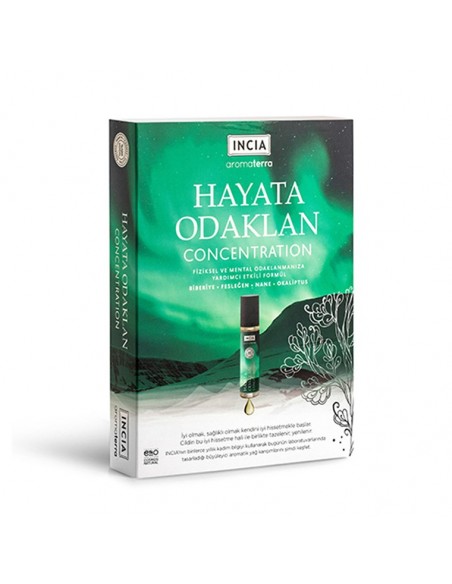 Incia Aromaterra Hayata Odaklan 10 ml