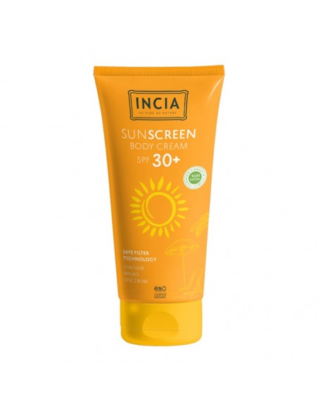 Incia Vücut İçin Doğal Güneş Kremi SPF 30 - 100 ml