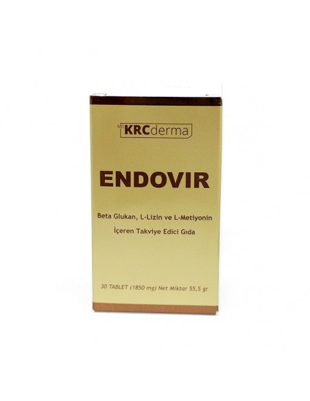 KRC Derma Endovir Takviye Edici Gıda 30 Tablet