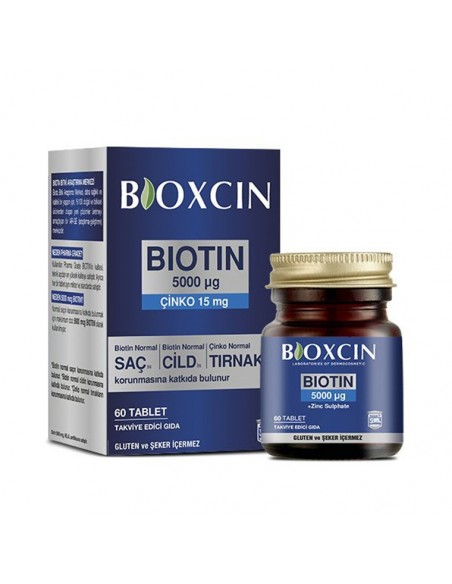 Bioxcin Biotin 5000mcg 60 Tablet