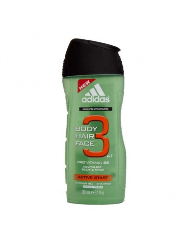 Adidas Shower Gel Men H&B Active Start 250 ml