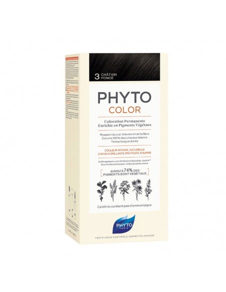 Phyto Phytocolor Bitkisel Saç Boyası - 3 Koyu Kestane