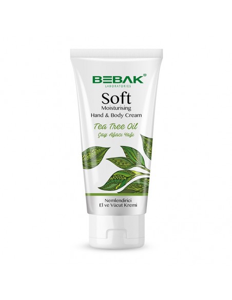 Bebak Soft Nemlendirici El ve Vücut Kremi 75 ml -  Çay Ağacı Yağı