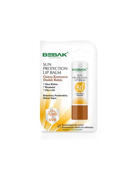 Bebak Sun Protection Lip Balm Spf 50 4.5 gr