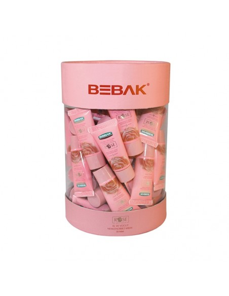 Bebak Gül Özlü El Ve Vücut Kremi 20 ml 50 li Set