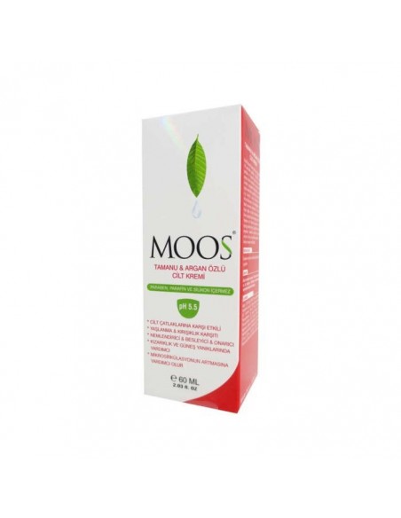 Moos Tamanu and Argan Oil Skin Cream 60ml