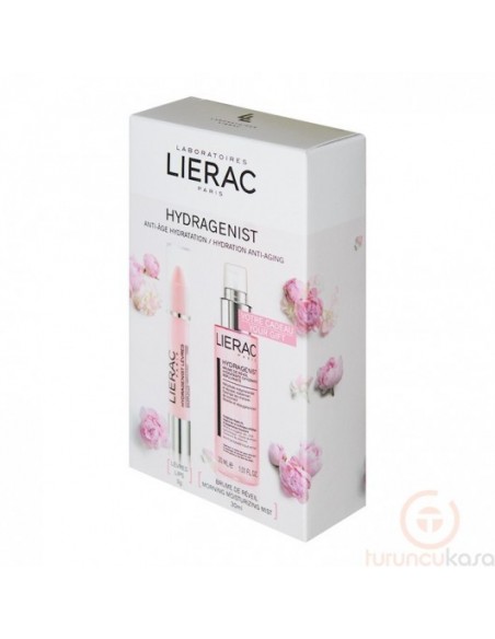 Lierac Hydragenist Pink Gloss Effect Lip Balm 3gr + Hydragenist Moisturizing Mist 30 ml