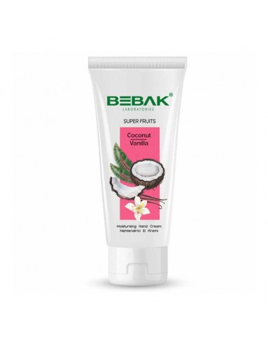 Bebak Coconut Vanilla Nemlendirici El Kremi 40 ml