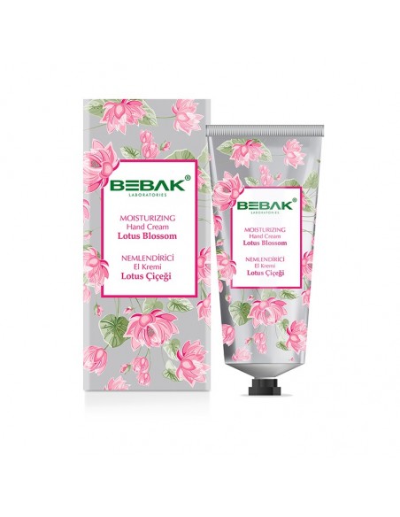 Bebak Lotus Çiçeği Nemlendirici El Kremi 60 ml