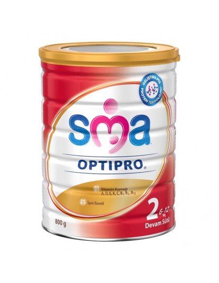 SMA OPTIPRO 2 800 gr 6-12 Ay Devam Sütü