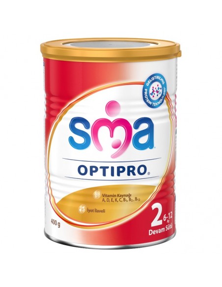 SMA OPTIPRO 2 400 gr 6-12 Ay Bebek Sütü