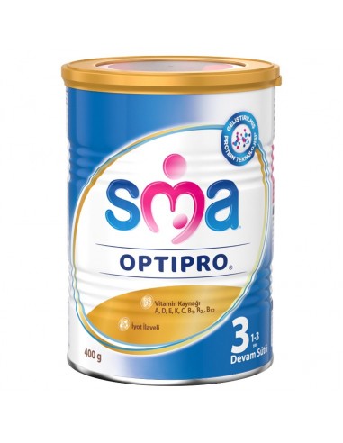 SMA OPTIPRO 3 400 gr 1-3 Yaş Devam Sütü