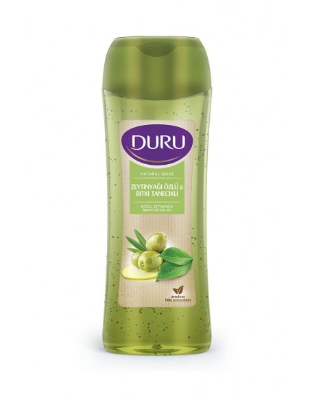 Duru Zeytinyağı Özlü ve Bitki Tanecikli Duş Jeli 450ml