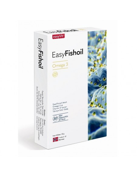 EasyFishOil Omega 3 Yetişkin 30 Çiğnenebilir Jel Form