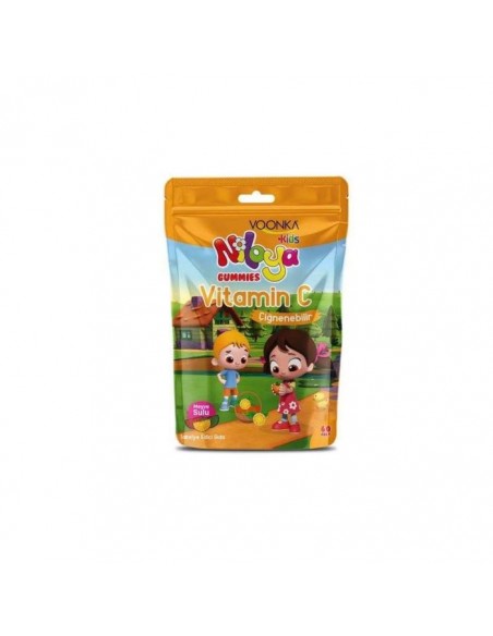 Voonka Kids Niloya Gummies Vitamin C 60 Adet