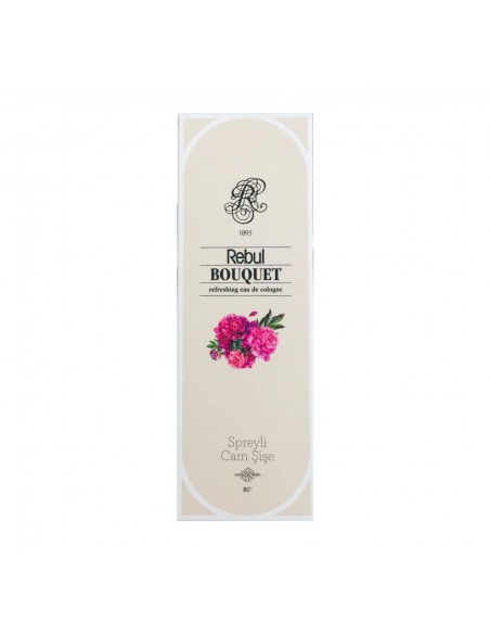 Rebul Bouquet Şakayık Buketi Cam Sprey Kolonya 100 ml