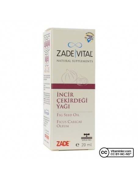 Zade Vital İncir Çekirdeği Yağı 20ml