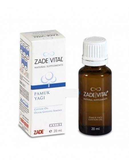 Zade Vital Pamuk Yağı 20 cc