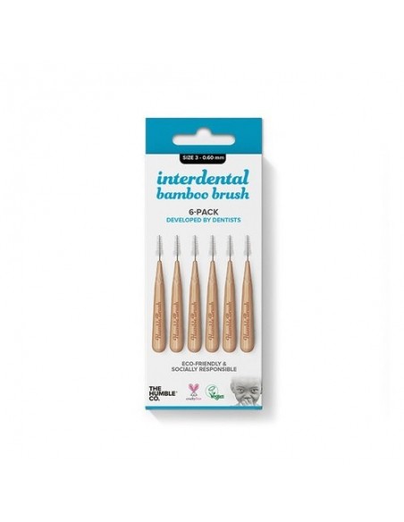 Humble Brush Bambu Diş Arası Fırçası 0.60mm 6 Adet