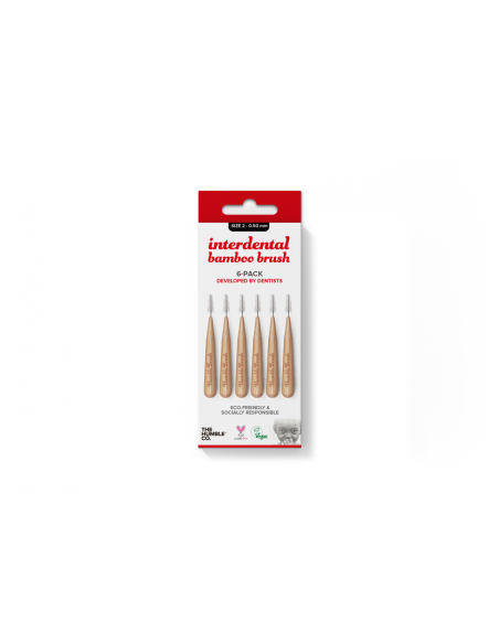 Humble Brush Bambu Diş Arası Fırçası 0.50mm 6 Adet