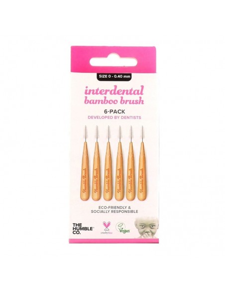 Humble Brush Bambu Diş Arası Fırçası 0.40mm 6 Adet