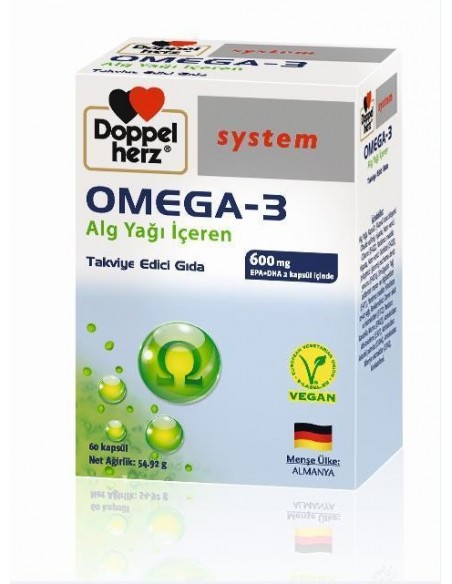 Doppel Herz Omega-3 60 Kapsül