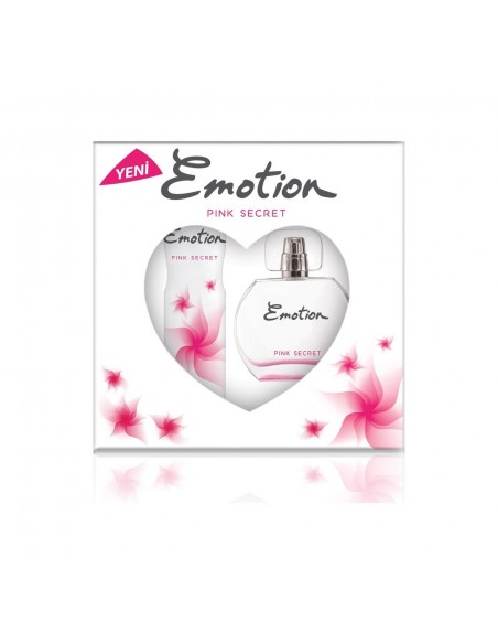 Emotion Pink Secret Bayan Parfüm 50 ml + Deodorant 150ml Set