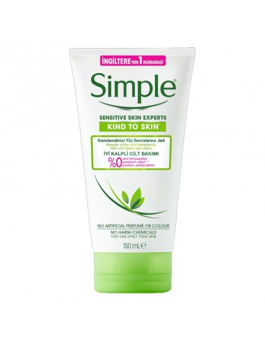 Simple Nemlendirici Yüz Temizleme Jeli 150ml