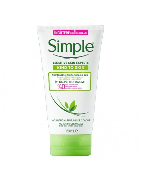 Simple Nemlendirici Yüz Temizleme Jeli 150ml