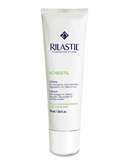 Rilastil Acnestil Cream  Akneye Eğilimli Ciltler için Dengeleyici Krem 50 ml