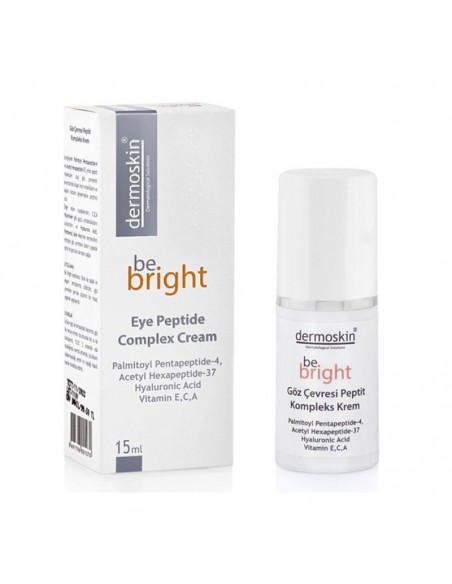 Dermoskin Be Bright Göz Çevresi Peptit Kompleks Krem 15 ml