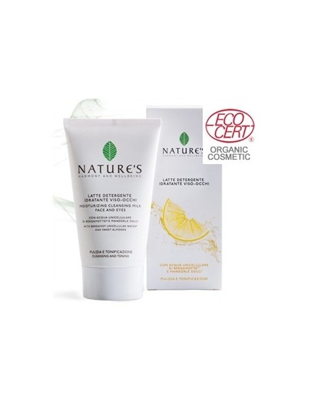 Natures Acque Moisturizing Cleansing Milk Face and Eyes 150 ml