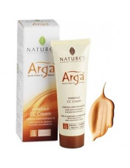 Natures Arga Minerale CC Cream Spf15 50ml