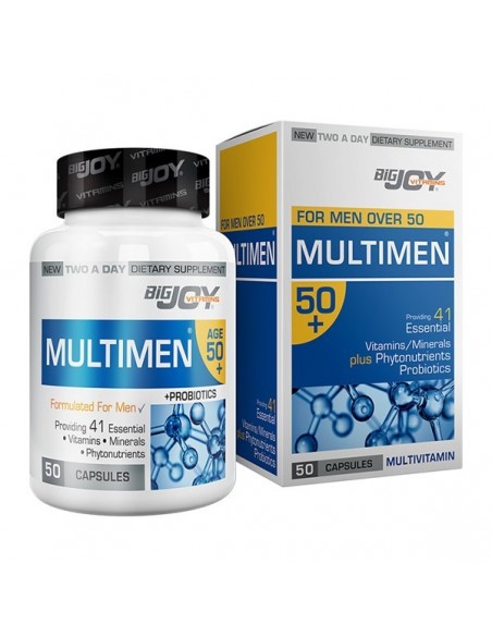 Bigjoy Vitamins For Men Over 50  Multimen 50+ 50 Kapsül